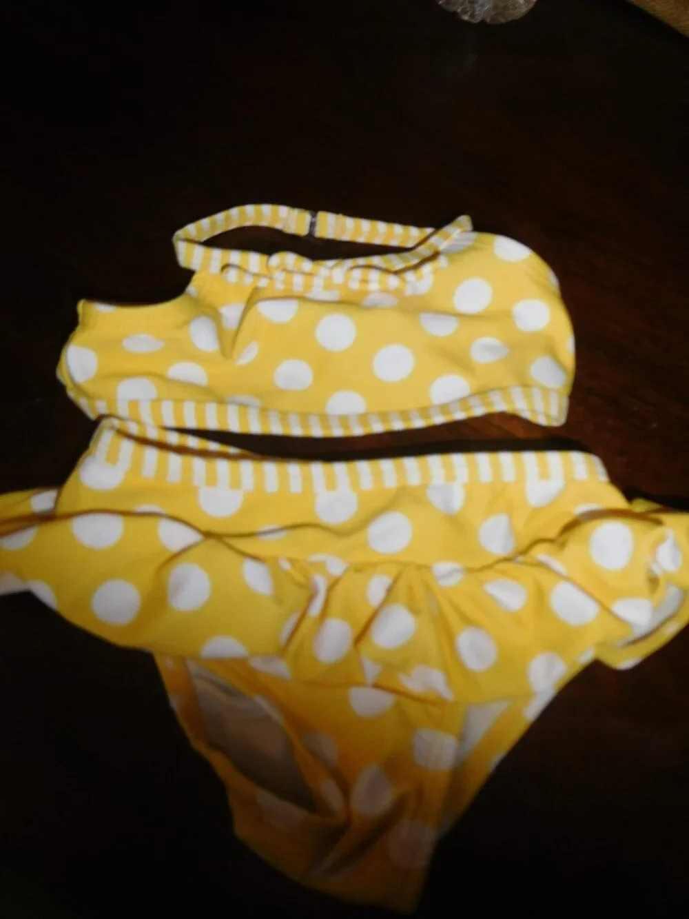 3 Pc (6-9 mos ) Bikini & Cover Up